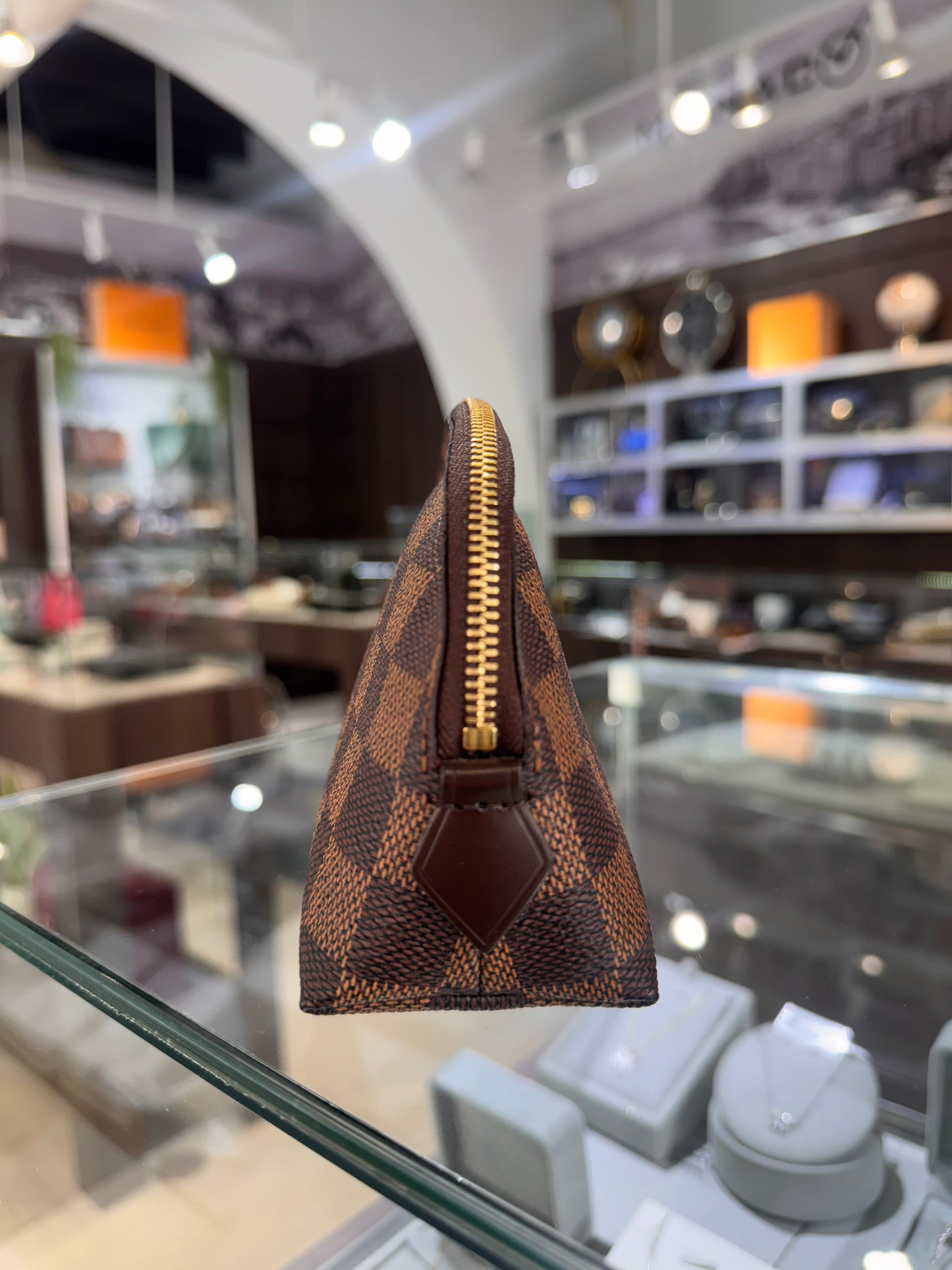 Louis Vuitton Damier Ebene Cosmetic Pouch