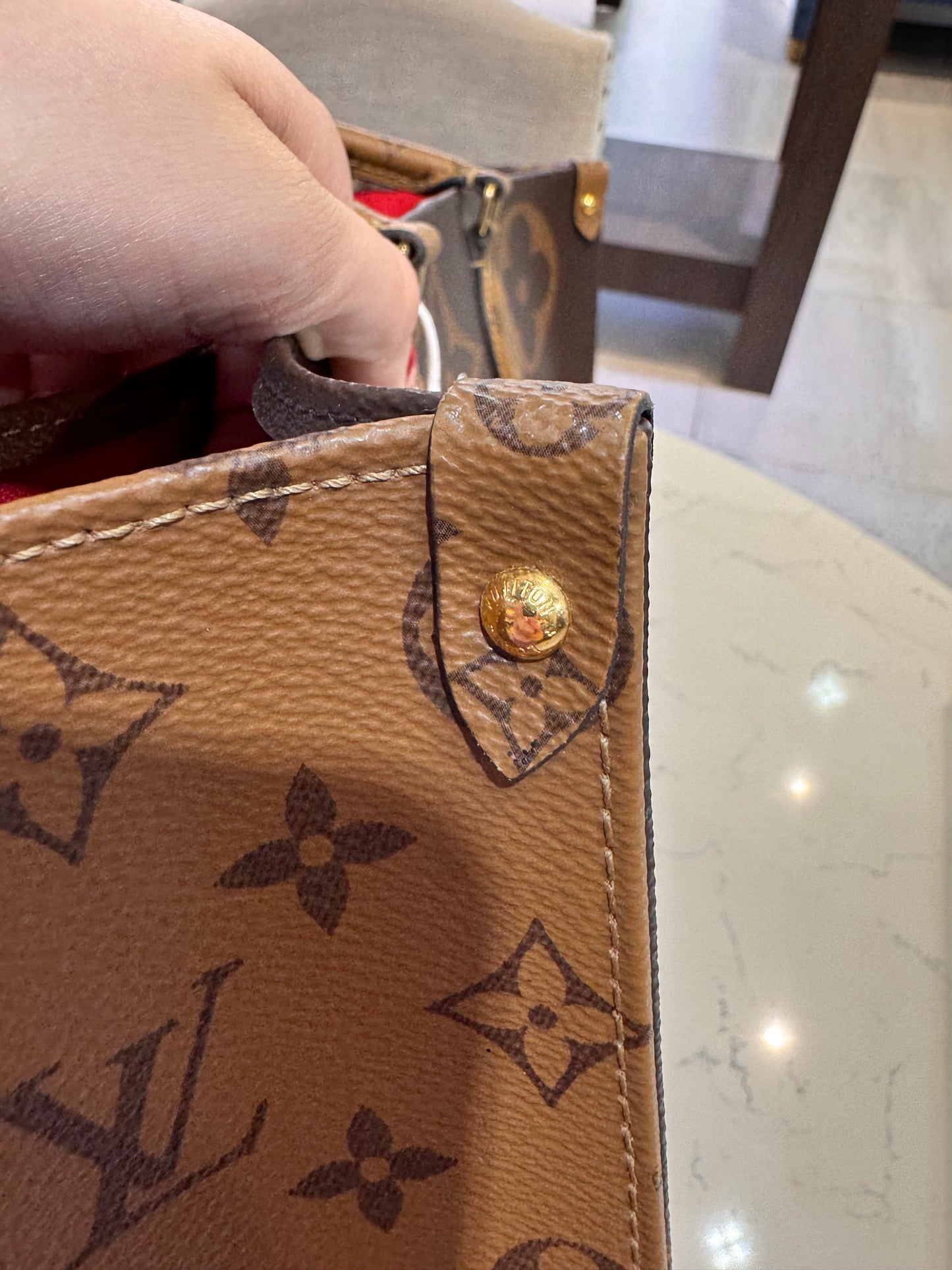 Louis Vuitton OnTheGo GM Reverse Monogram