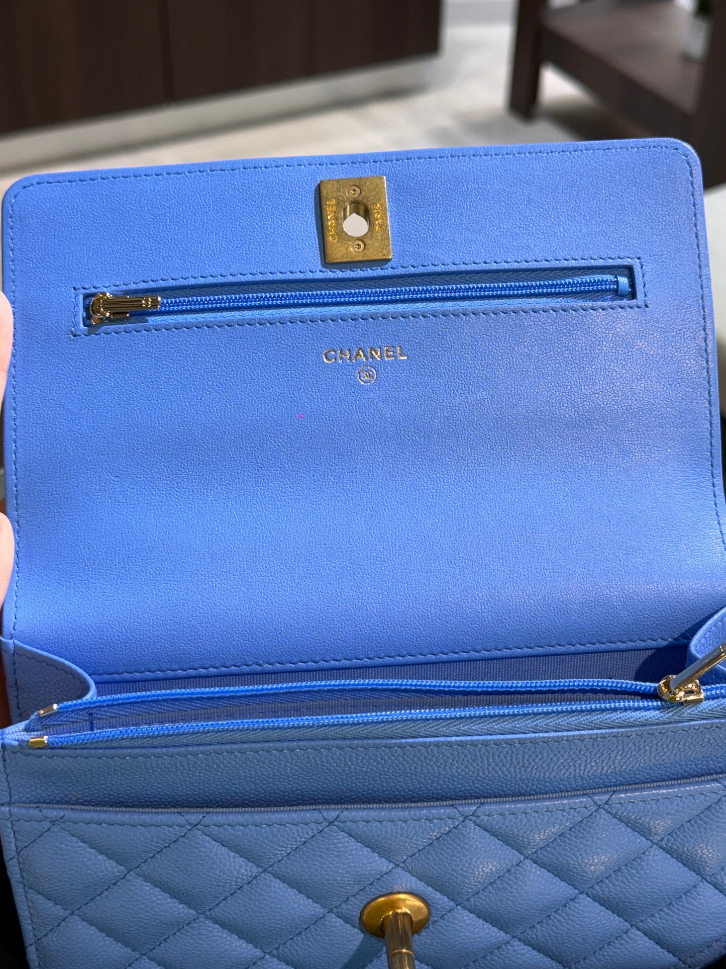 Chanel Blue Caviar WOC