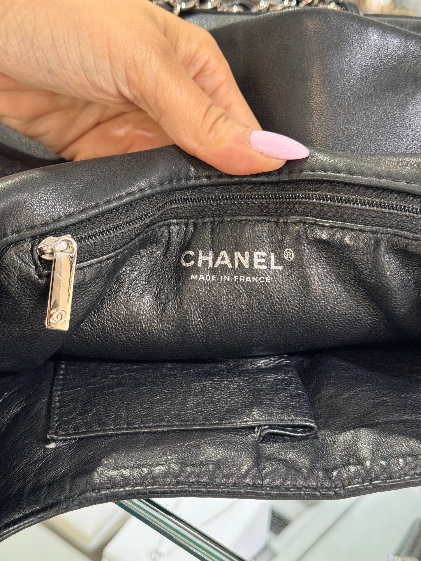Chanel Sensual CC Black Soft Lambskin