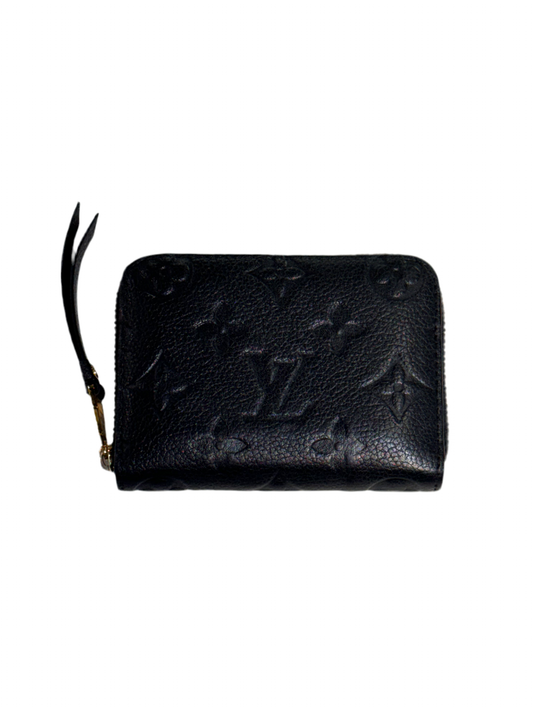 Louis Vuitton Black Empreinte Coin Zippy Wallet