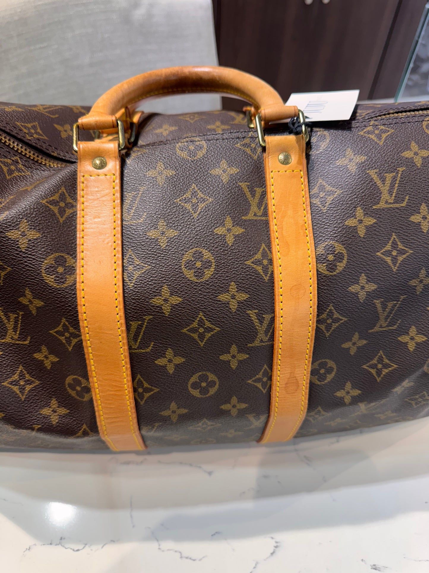 Vintage Louis Vuitton Monogram Keepall 45