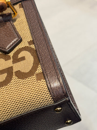 Gucci Jumbo GG Mini Diana Bamboo