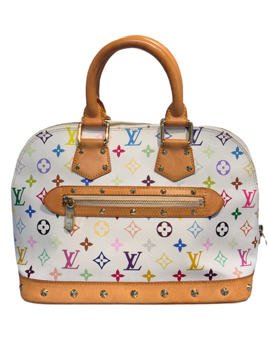 Vintage Louis Vuitton Monogram Multicolor Alma MM