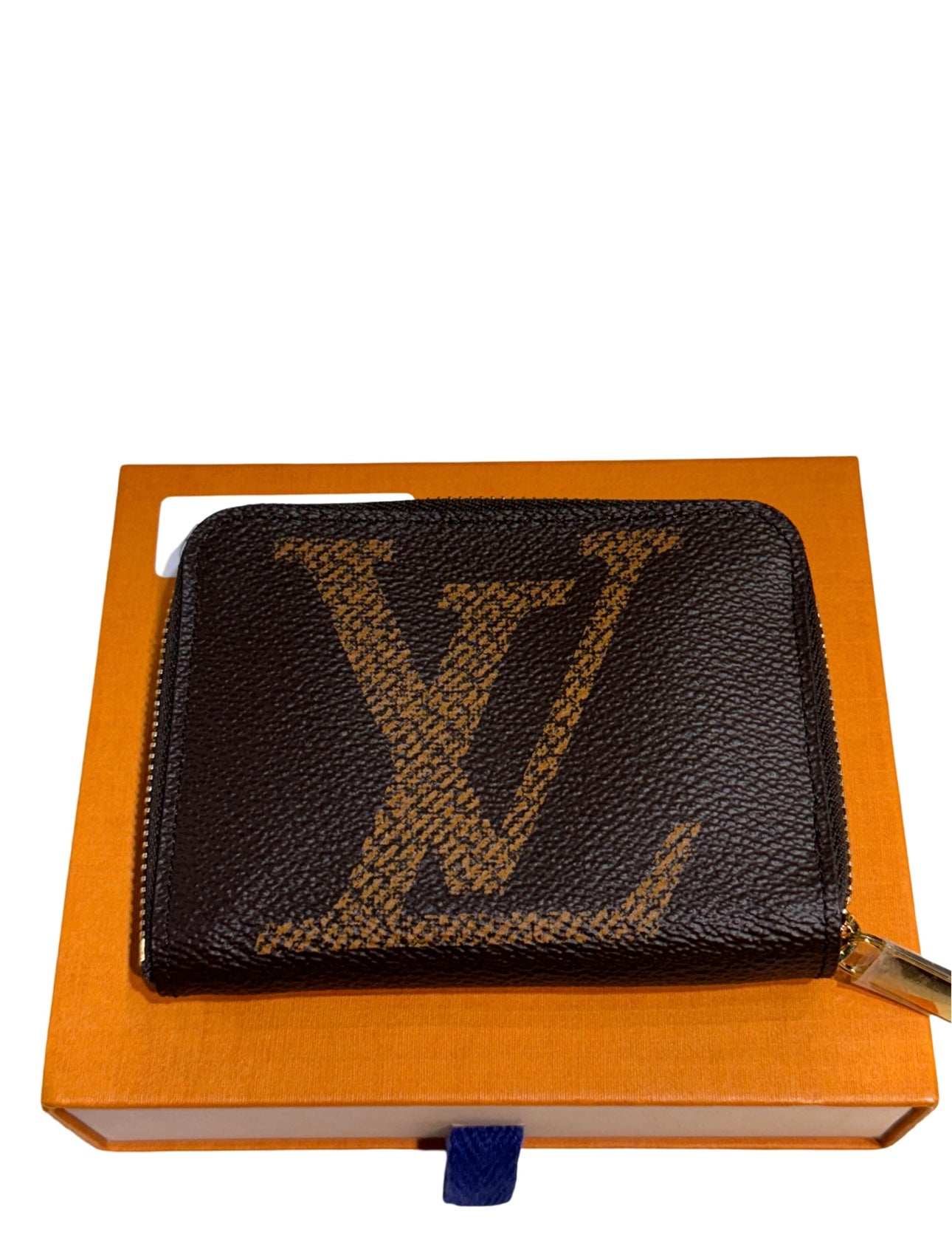 Louis Vuitton Giant Reverse Monogram Zippy Small Wallet