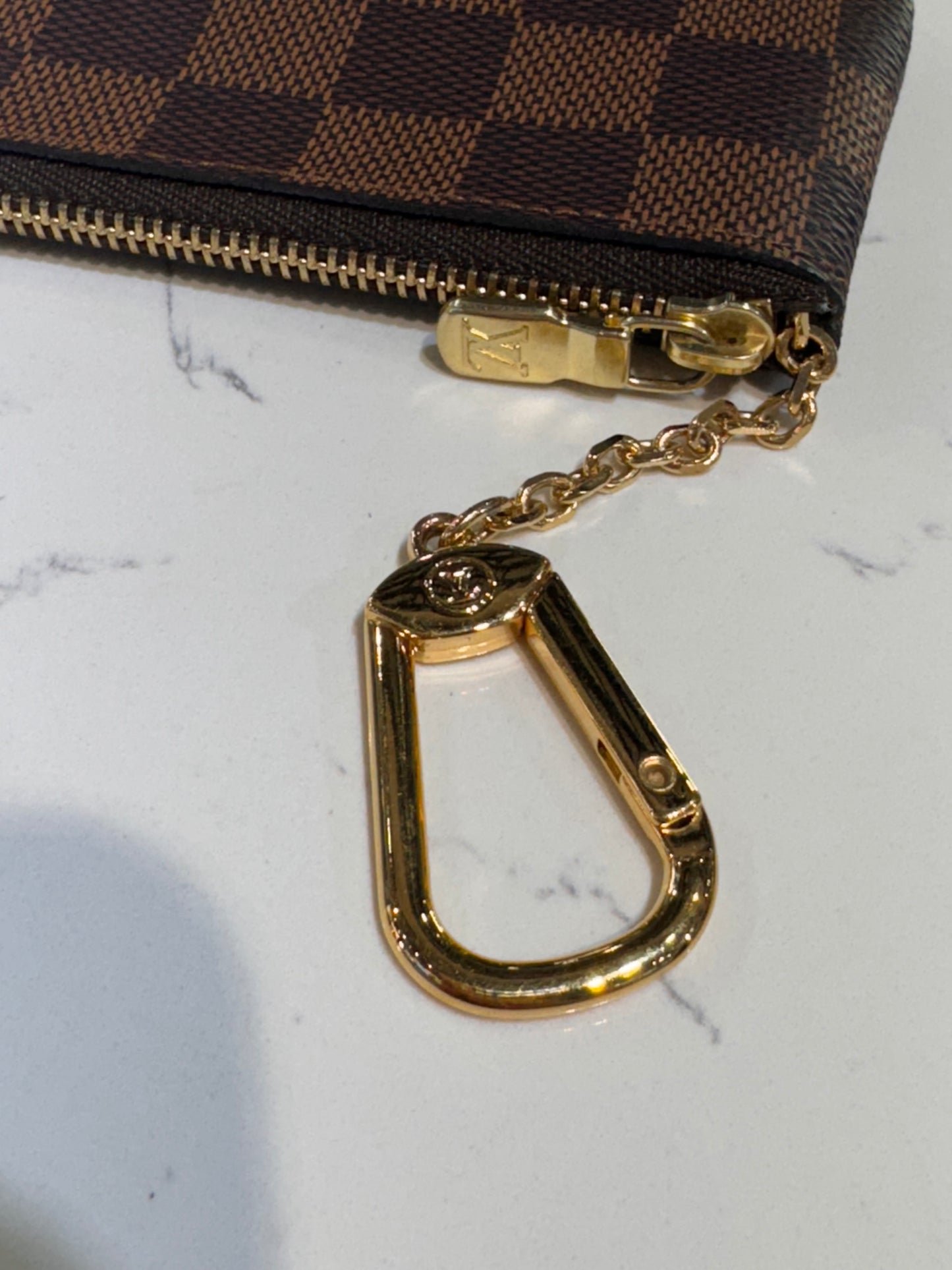 Louis Vuitton Damier Ebene Key Pouch