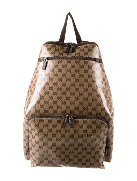 Gucci GG Coated Canvas Backpack