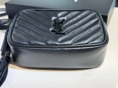 Pre-Owned YSL Lou Chevron Small Belt Bag