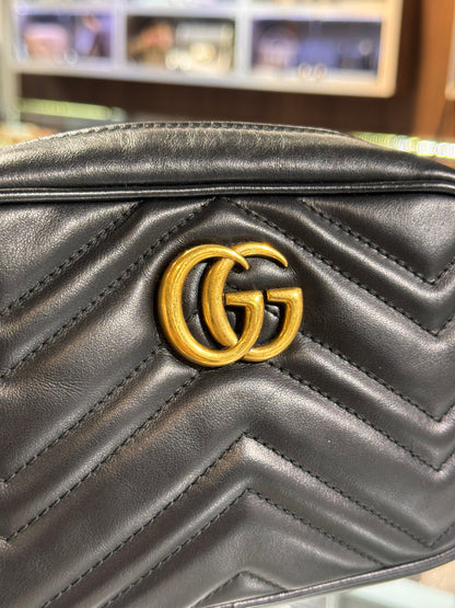 Gucci Black Mini Marmont Crossbody