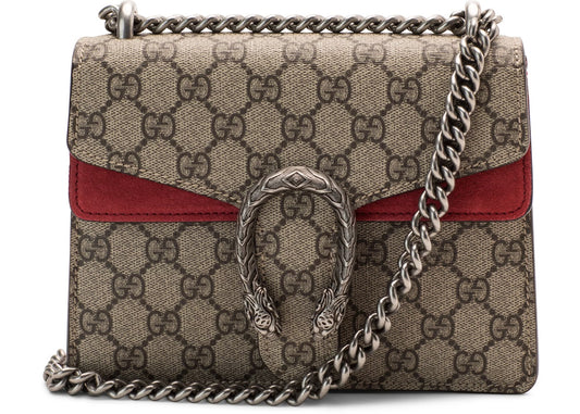 Gucci Mini Dionysus Shoulder Bag Hibiscus Red