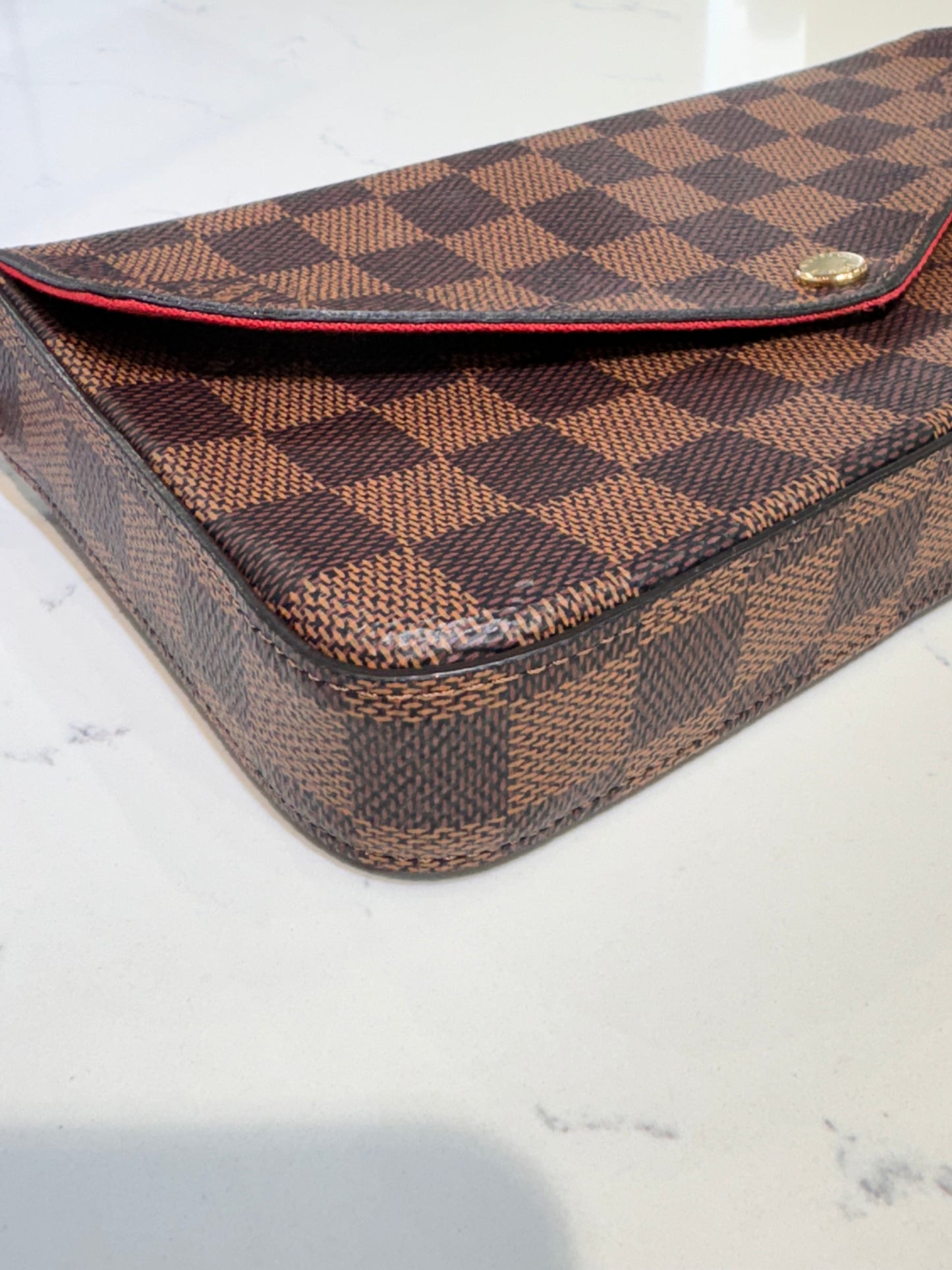 Louis Vuitton Felicie Pochette Damier Ebene