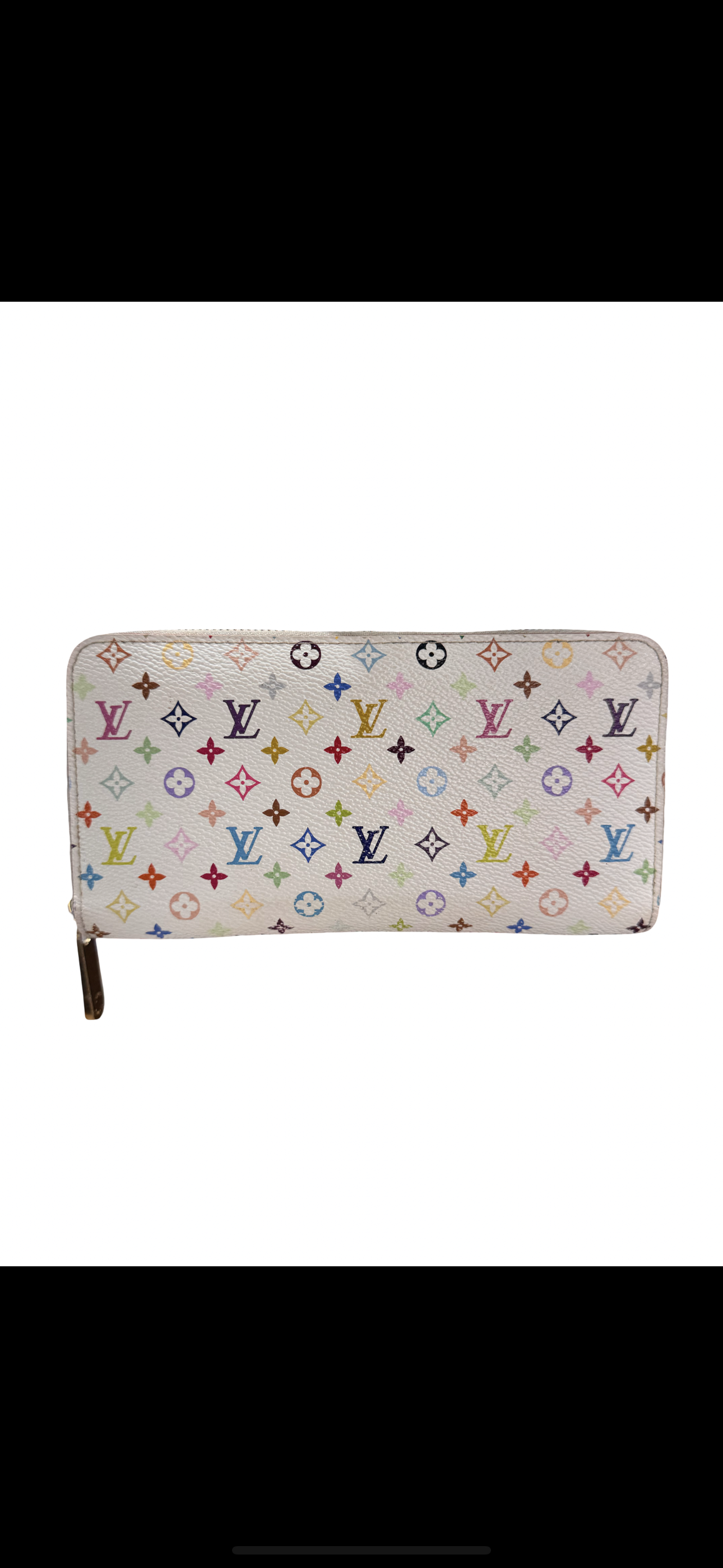 Pre-owned Louis Vuitton Monogram Multicolor Zippy Wallet