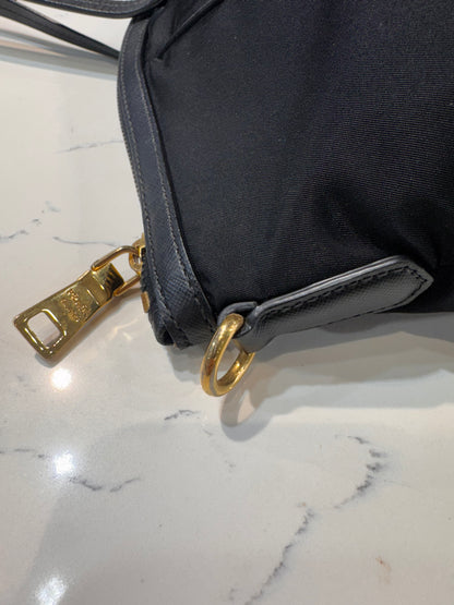 Prada Black Nylon Tote