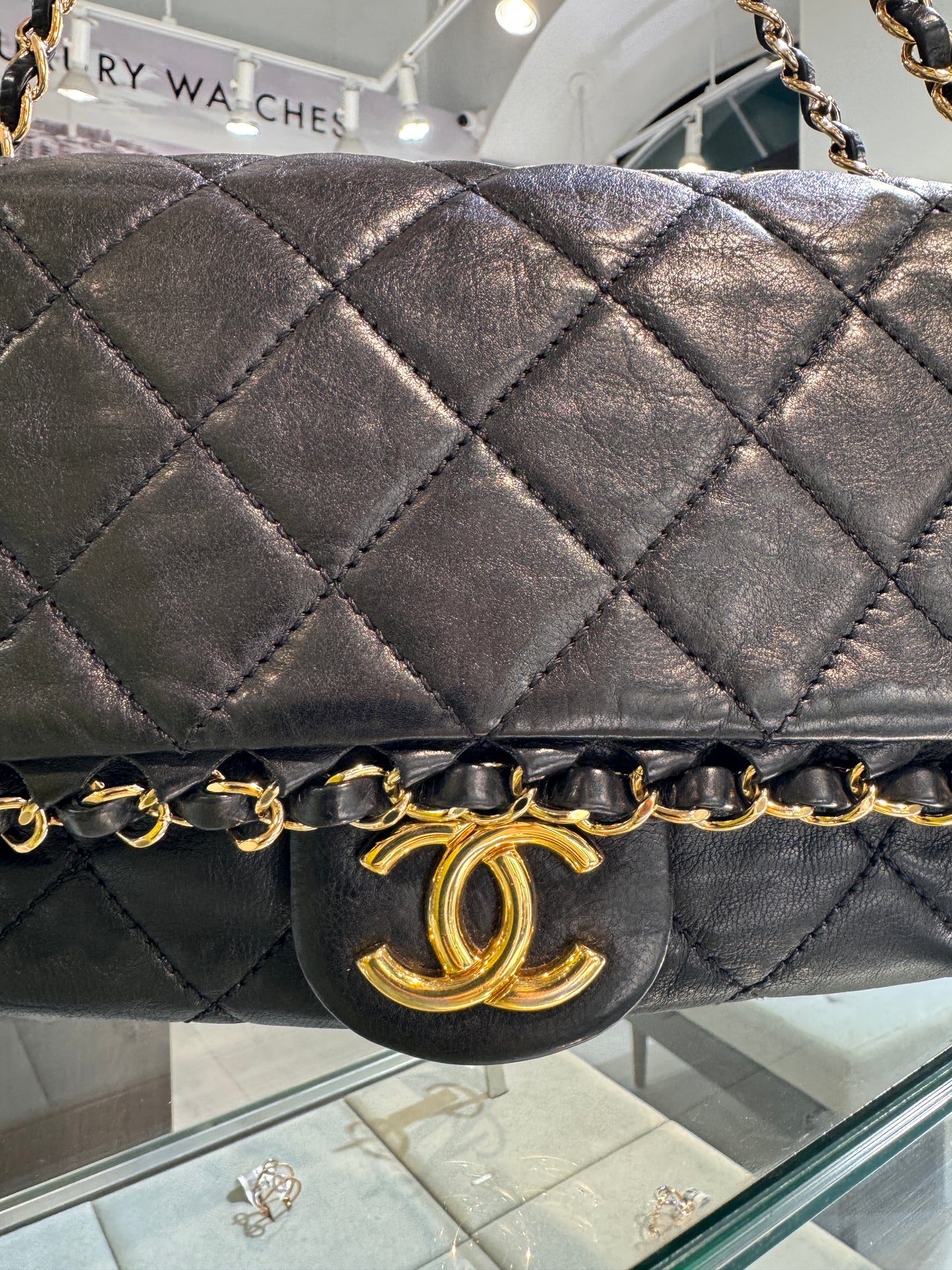 Chanel Chain Around Black Calfskin 2012