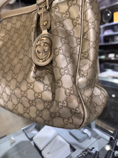 Gucci Guccissima Sukey Tote Bag