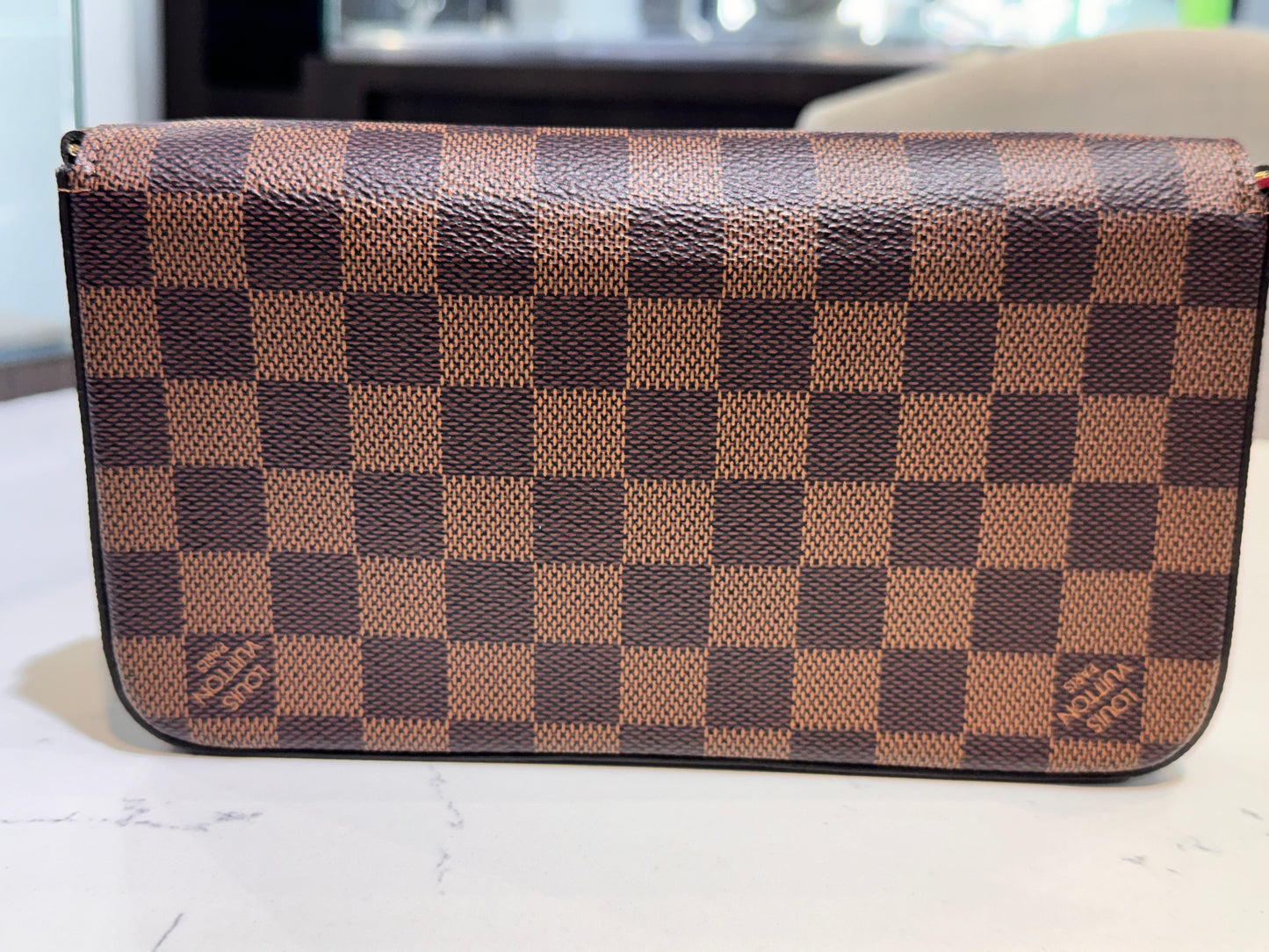 Louis Vuitton Felicie Pochette Damier Ebene