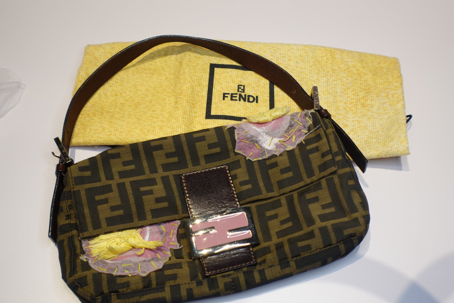 Vintage Fendi Baguette Flowers