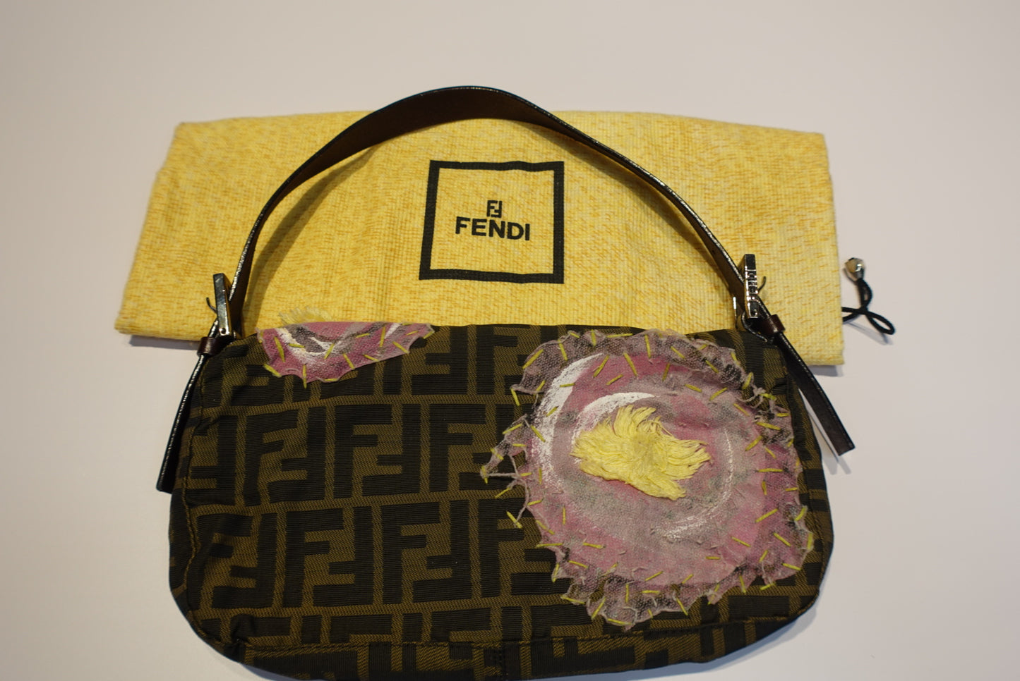 Vintage Fendi Baguette Flowers