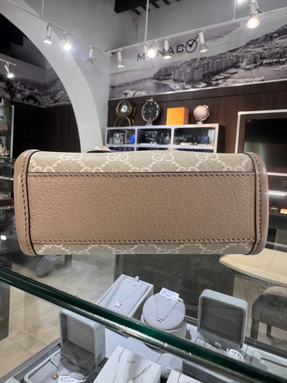 Gucci Beige GG Supreme Mini Tote