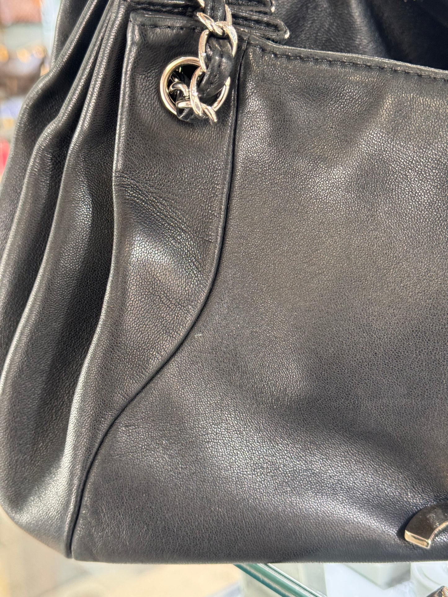 Chanel Sensual CC Black Soft Lambskin