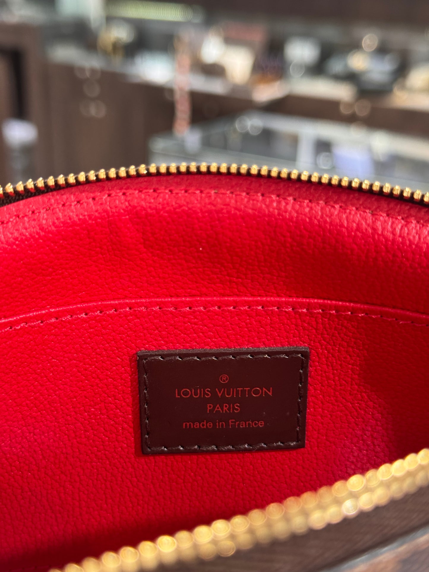 Louis Vuitton Damier Ebene Cosmetic Pouch