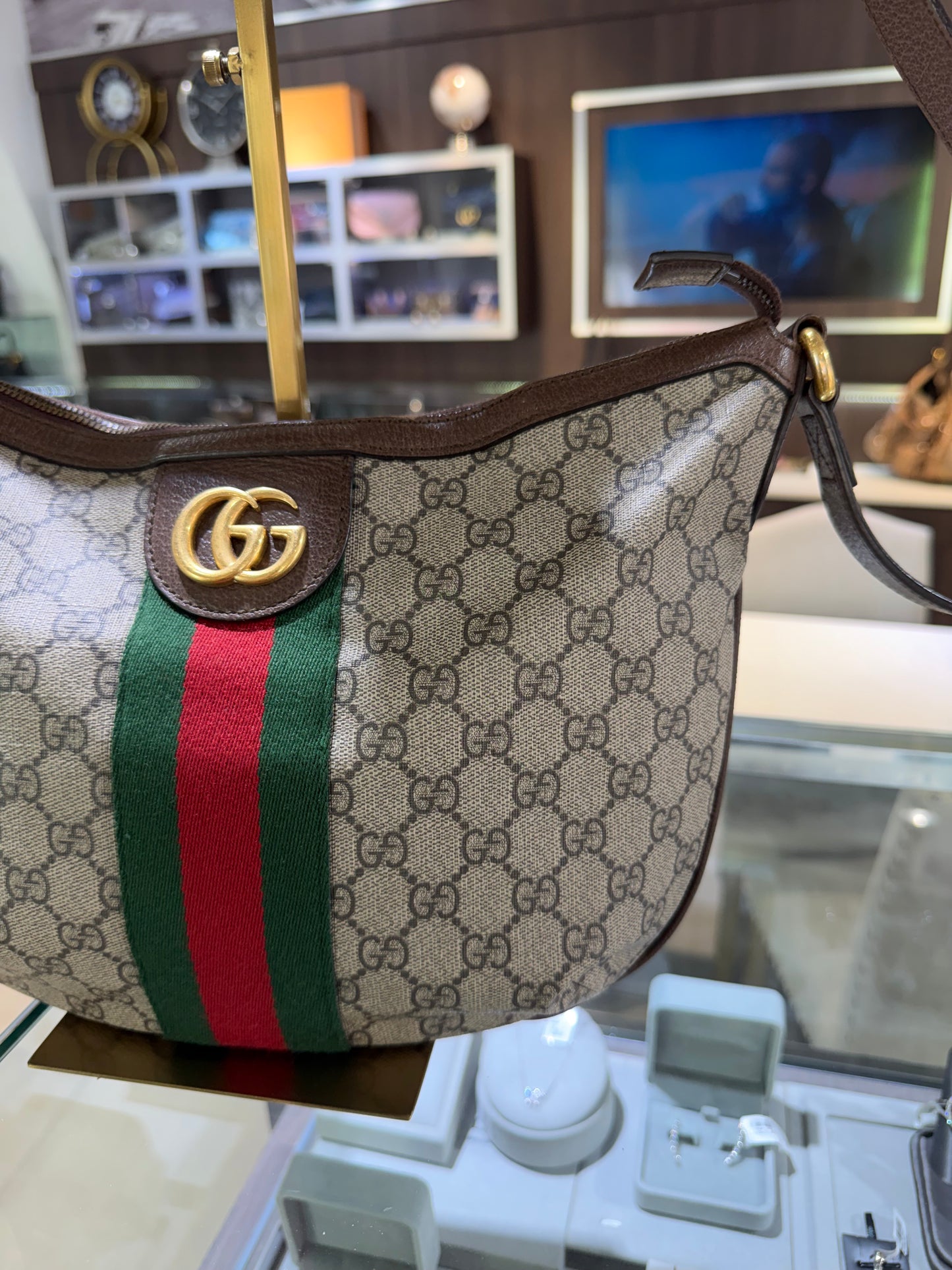 Gucci GG Supreme Web Ophidia Crossbody