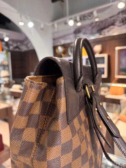 Vintage Louis Vuitton Damier Ebene Soho Backpack