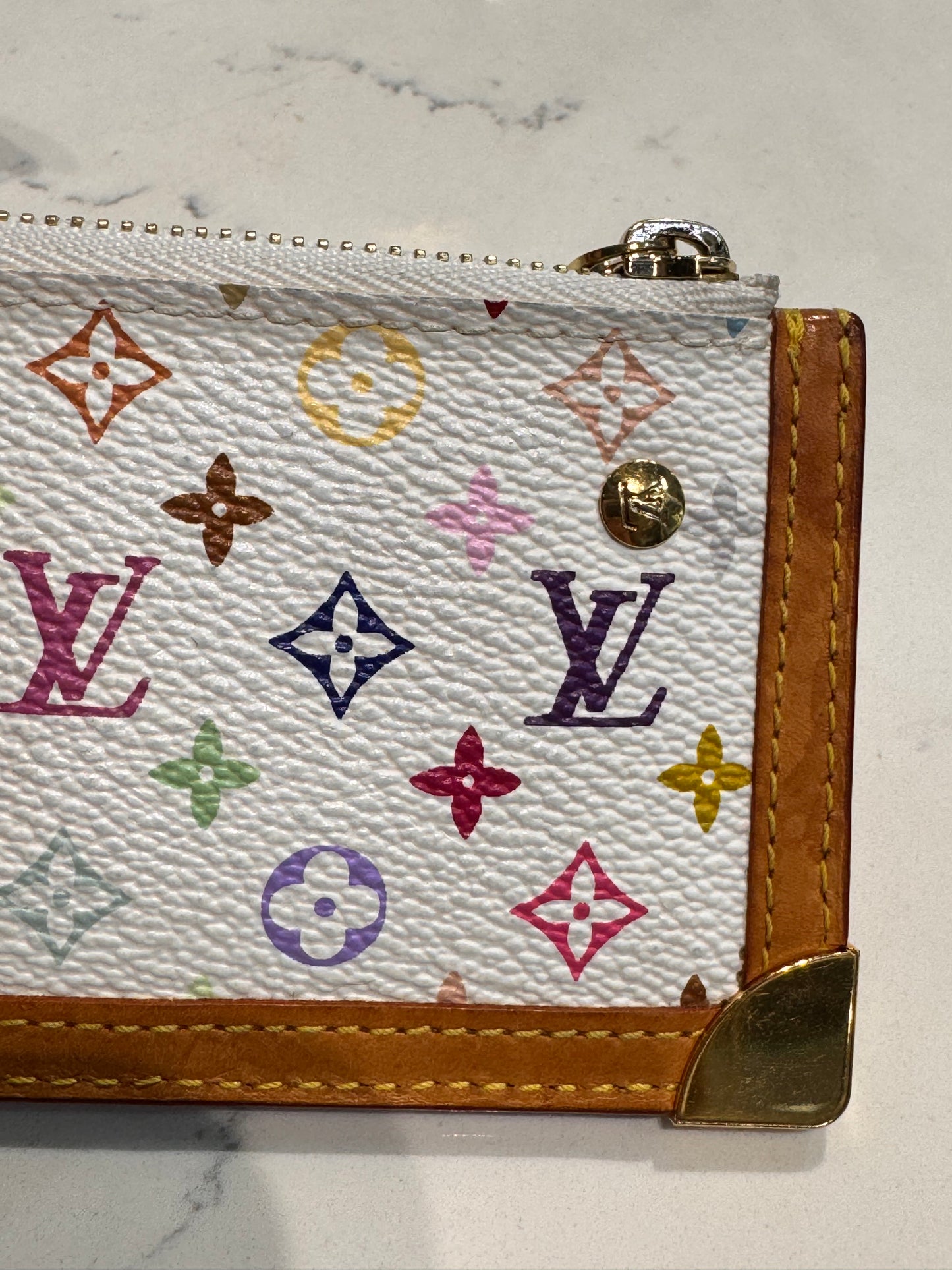 Louis Vuitton Multicolor Key Pouch