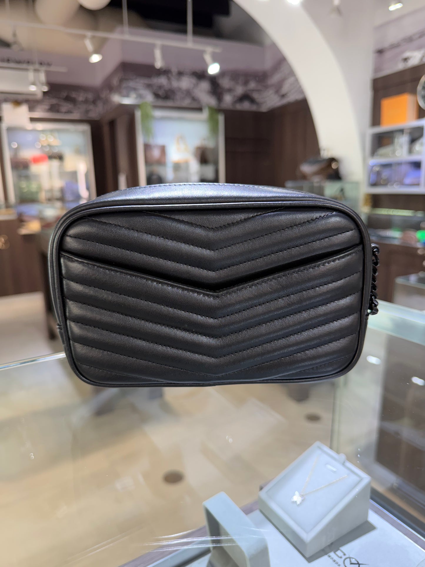 Saint Laurent Black Mini Lou