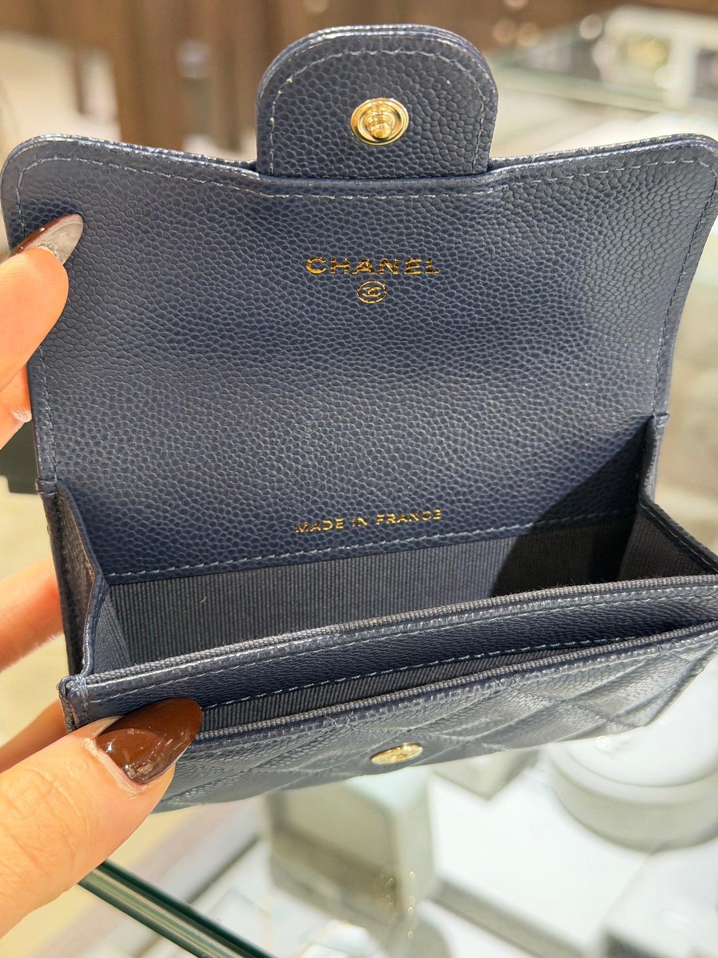 Chanel Classic Flap Card Holder