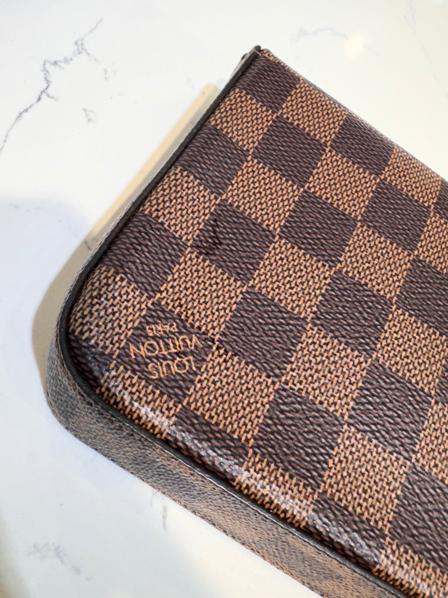 Louis Vuitton Felicie Pochette Damier Ebene