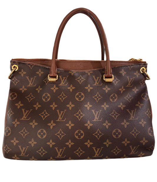 Louis Vuitton Monogram Brown Pallas Tote