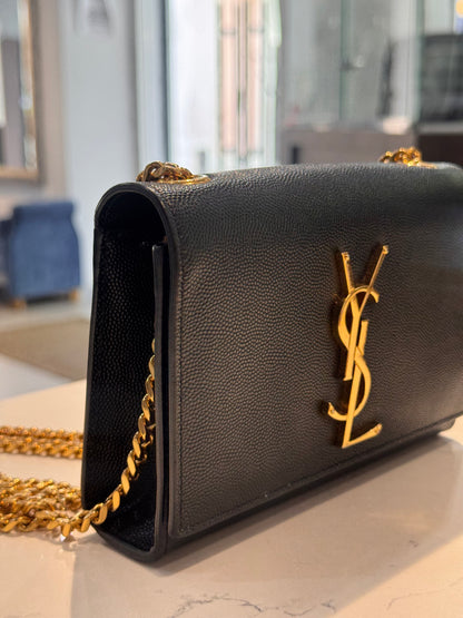 Saint Laurent Black Small Kate