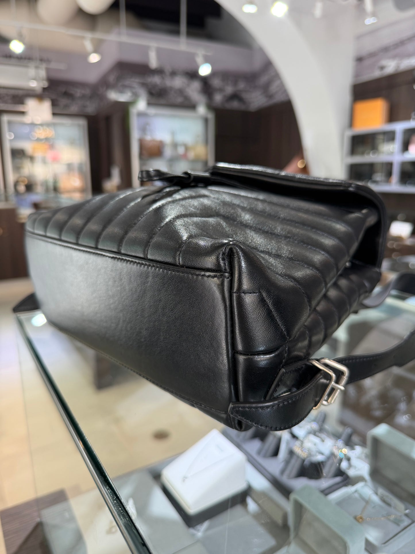 Pre-Owned YSL Small Loulou Backpack