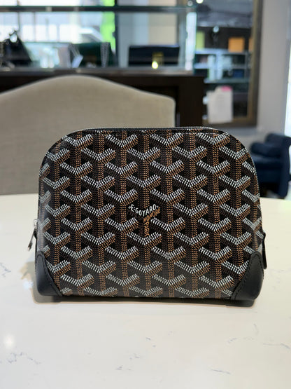 Brand New Goyardine Vendome Pouch Black