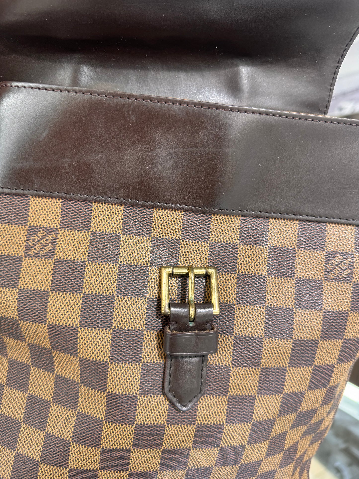 Vintage Louis Vuitton Damier Ebene Soho Backpack
