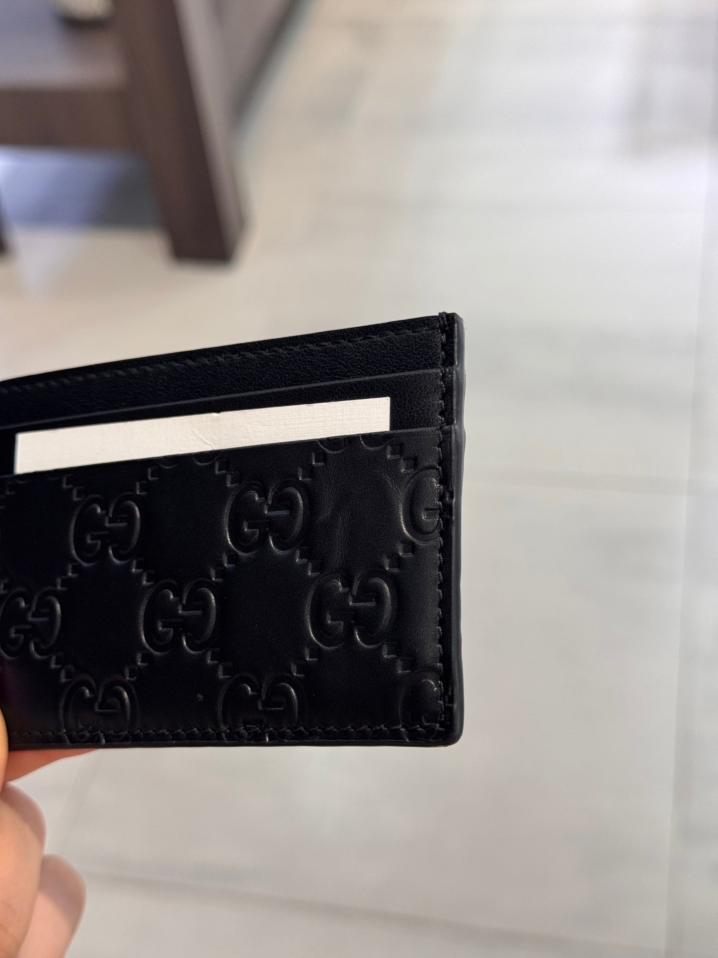 Gucci GG Black Card Holder