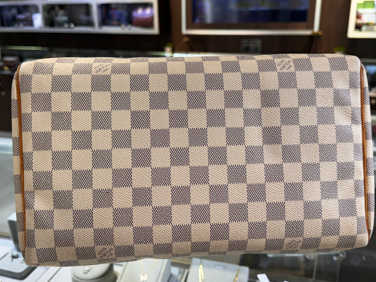 Louis Vuitton Speedy 30 Damier Azur