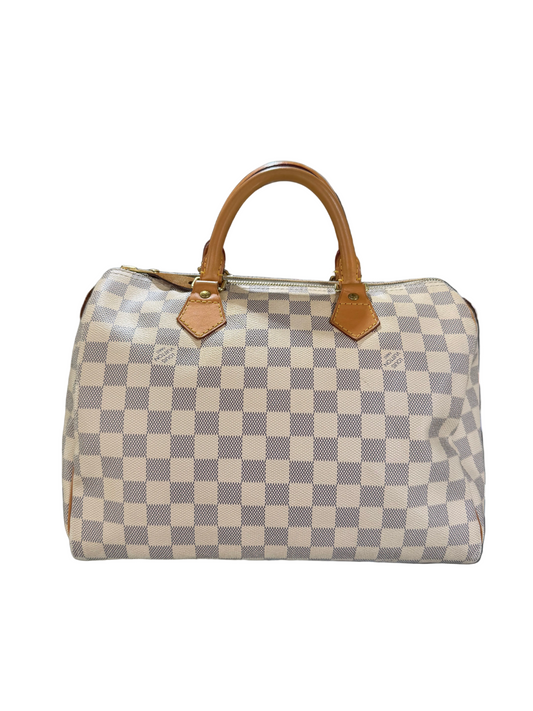 Pre-Owned LV Azur Damier Speedy 30