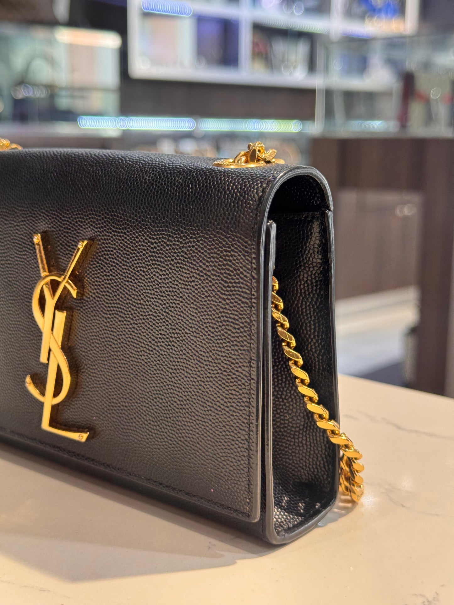Saint Laurent Black Small Kate