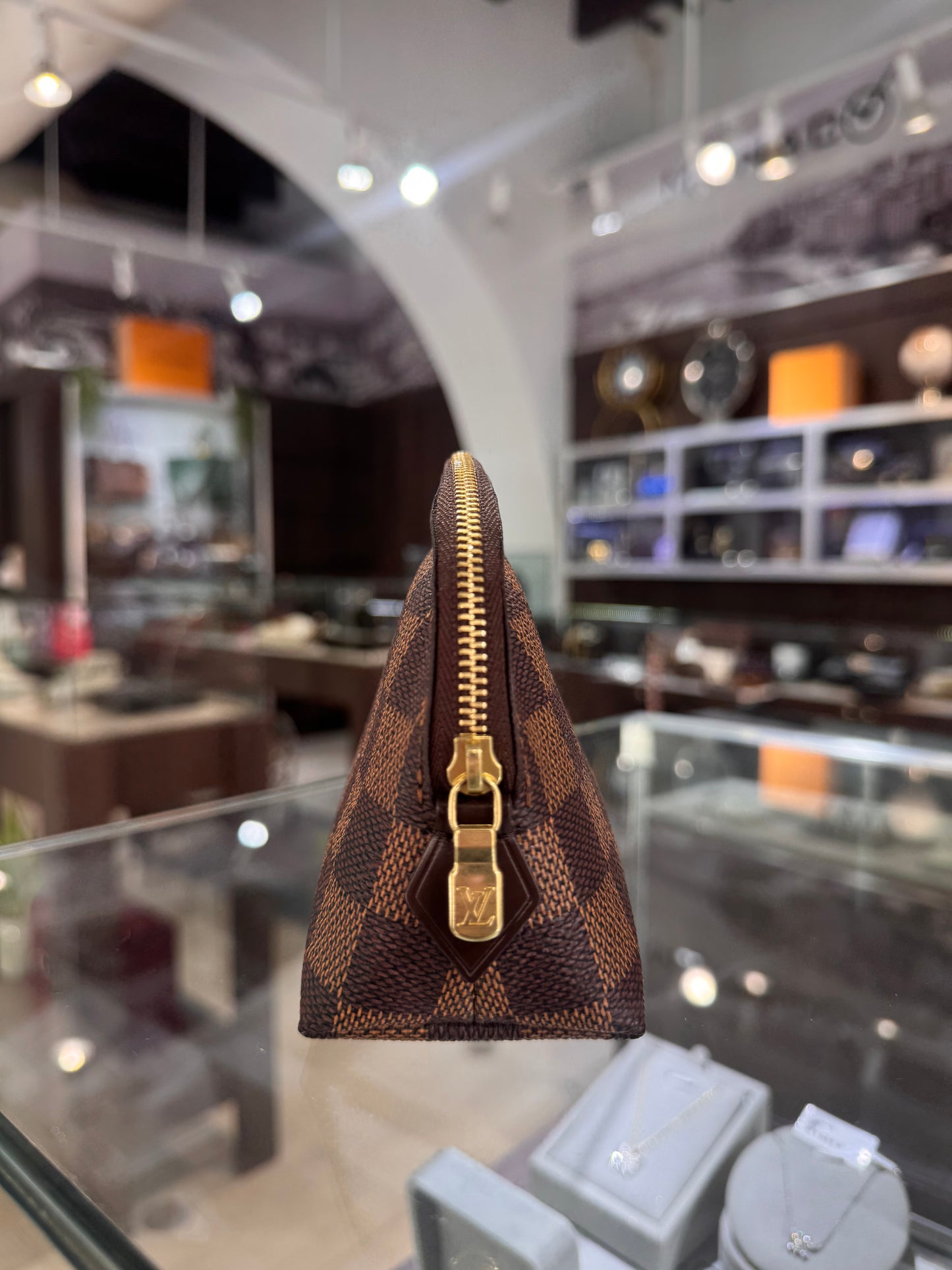 Louis Vuitton Damier Ebene Cosmetic Pouch