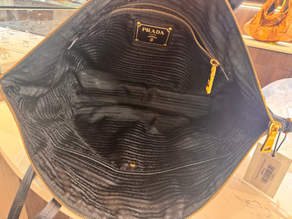 Prada Black Nylon Tote