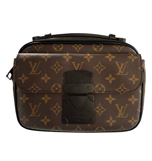 Louis Vuitton Monogram S Lock Messenger Bag