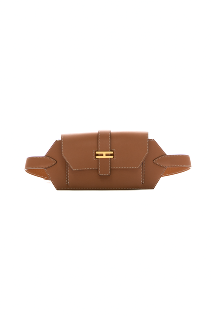 Unworn H Elan Pocket 24 Belt Gold