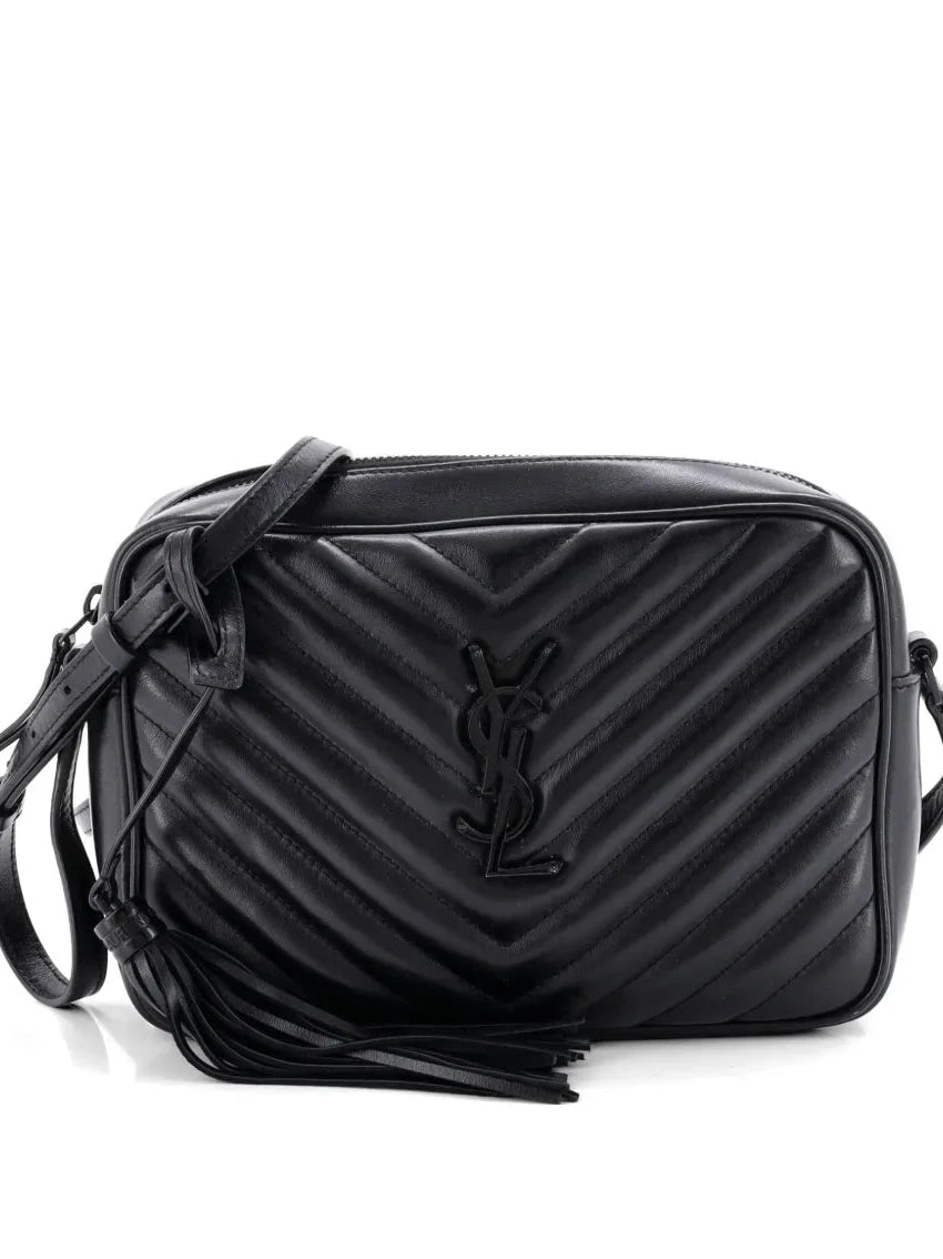 Pre-Owned YSL Lou Chevron Small Belt Bag