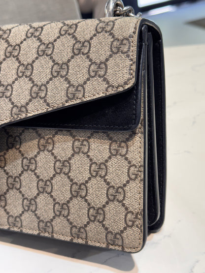 Gucci Medium Dionysus Black Suede