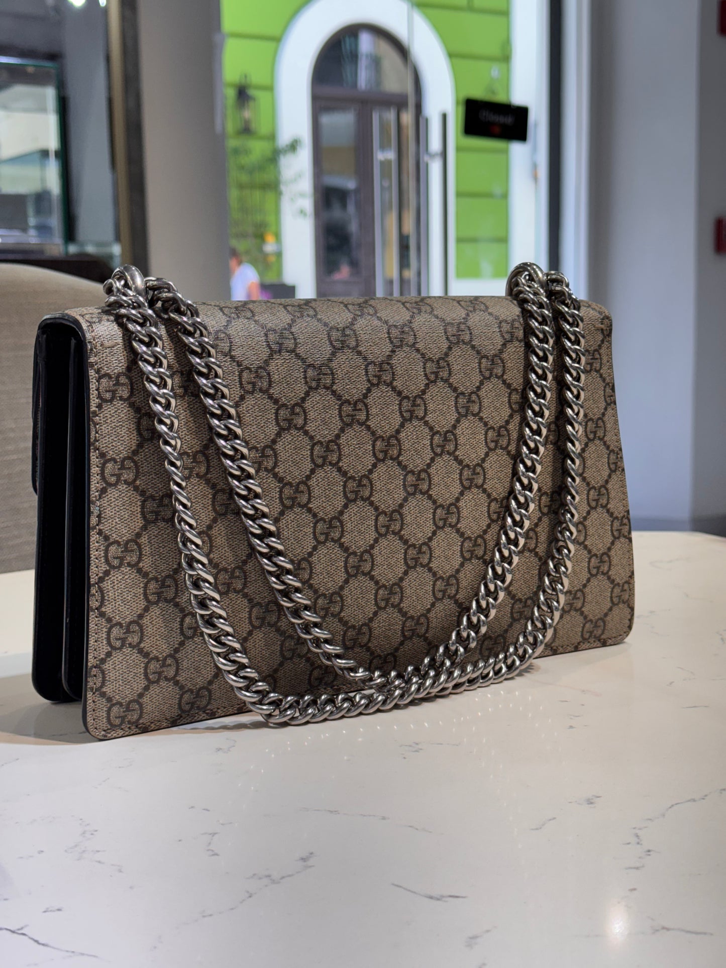 Gucci Medium Dionysus Black Suede