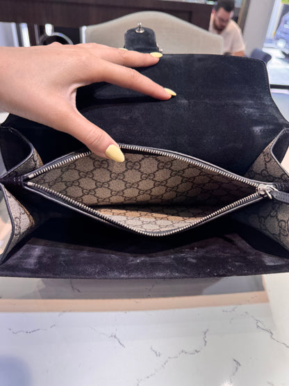Gucci Medium Dionysus Black Suede