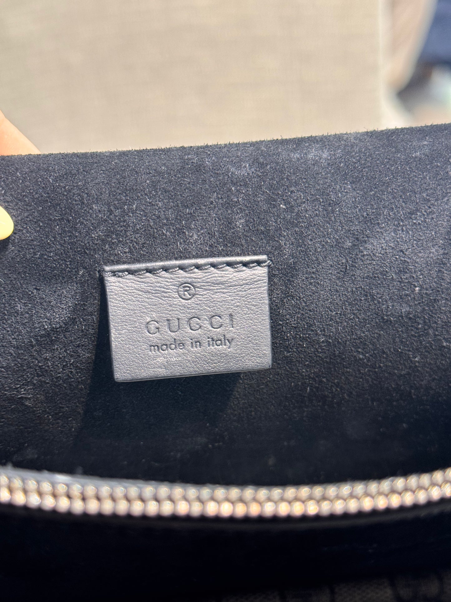 Gucci Medium Dionysus Black Suede