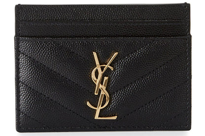PreOwned Saint Laurent Cassandre Card Holder